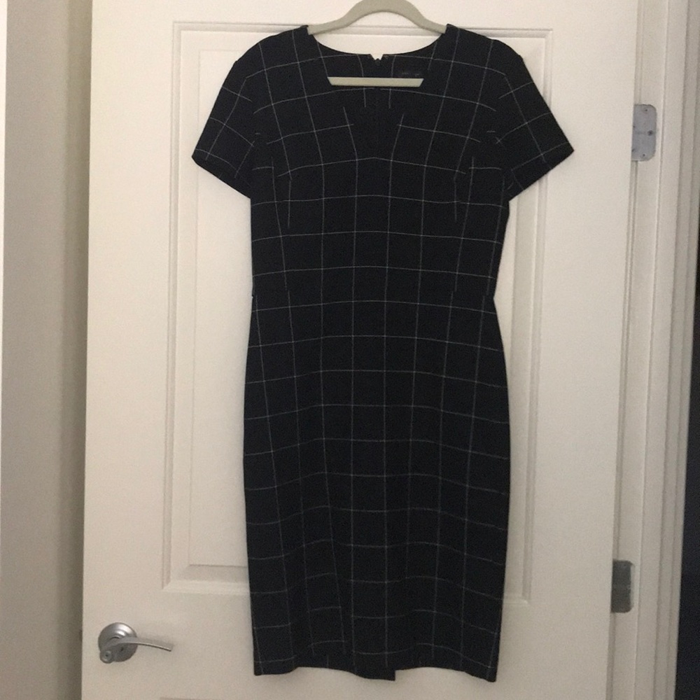 Black and white dress